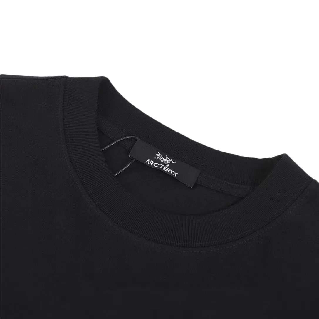 ARC TERYX 2025New Arrival logo Same Style t 100％ 32 ：Black Size：XS-L